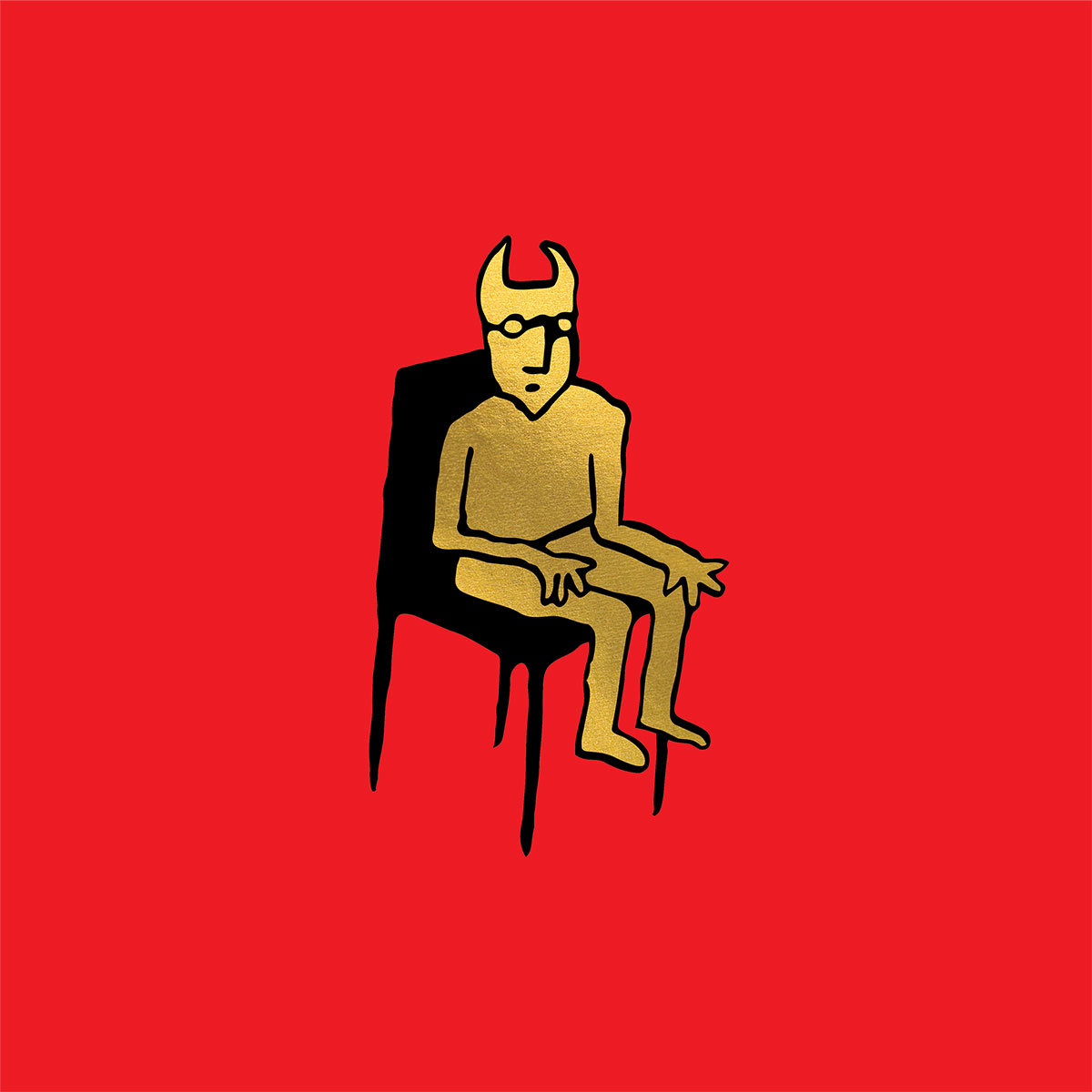 Sitting Devil, 2026, indian ink + Illustrator.